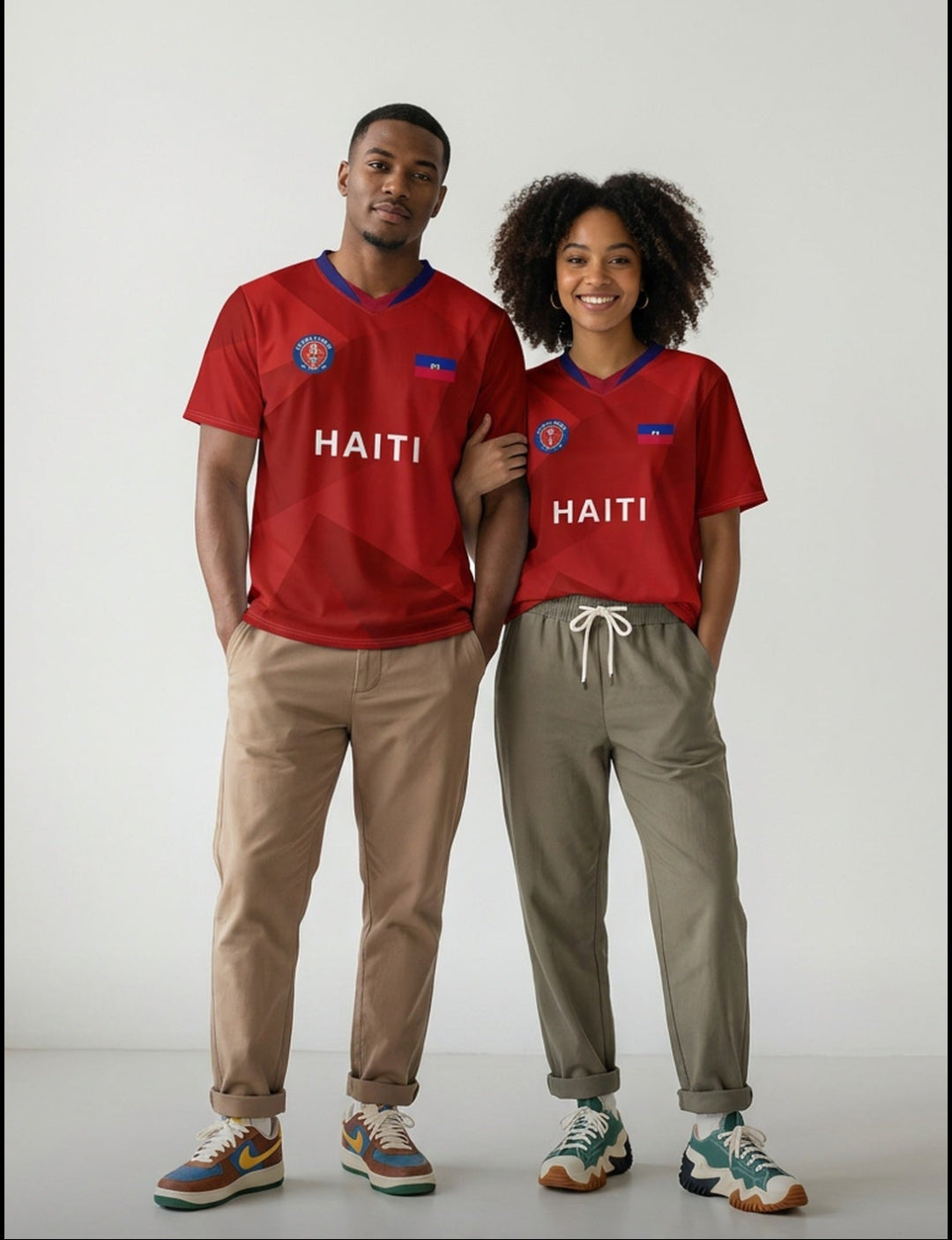 Haitian Fan Recycled unisex sports jersey